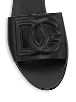 DG Interlocked Leather Sandals