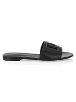 DG Interlocked Leather Sandals