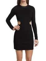 Dolce Cut-Out Minidress