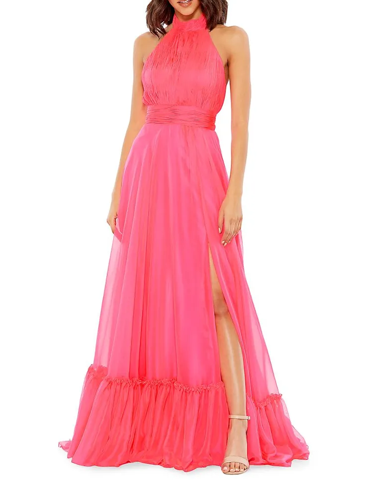 Chiffon Tiered Gown