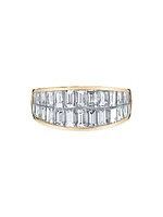 Galaxy 18K Yellow Gold & 3.52 TCW Diamonds Ring