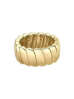 Zoe 18K Yellow Gold Band