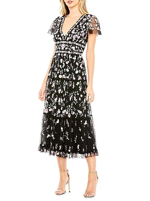 Floral Midi Dress