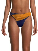 Costa Careyes Mezcal Ruched Bikini Bottom