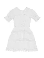 Little Girl's & Ora Eyelet Dress