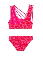 Little Girl's & Girl's 2-Piece Olivia Bikini Set