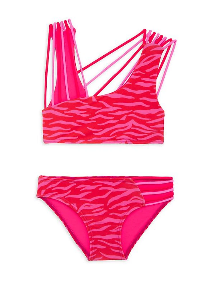 Little Girl's & Girl's 2-Piece Olivia Bikini Set