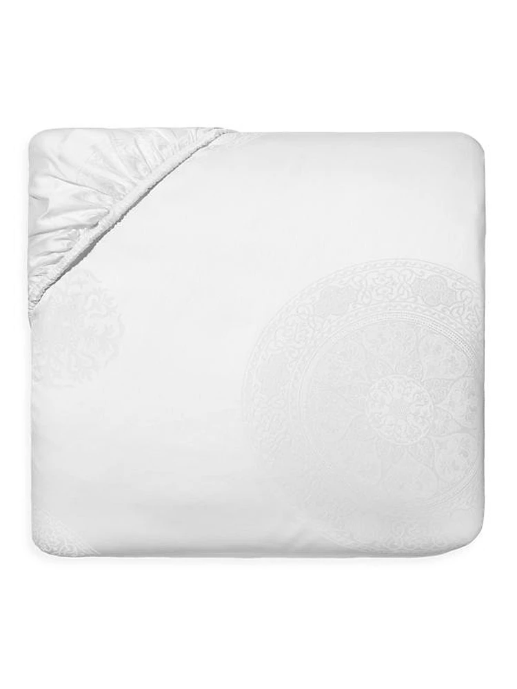 Sferra Giza 45 Medallion Fitted Sheet