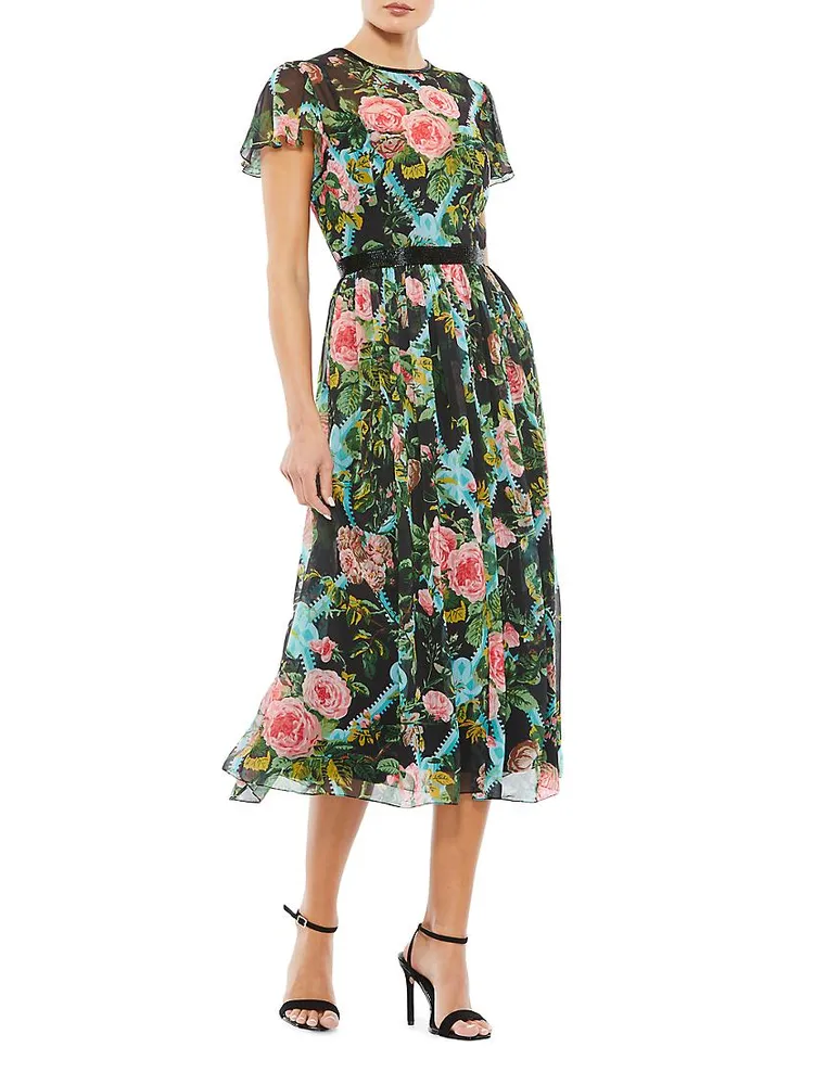 Floral Midi Dress