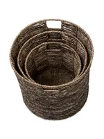 3-Piece Decorative Nesting Storage Baskets