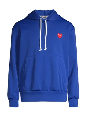 Red Heart Pullover Hoodie Sweatshirt