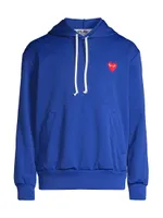 Red Heart Pullover Hoodie Sweatshirt