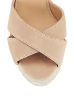 Adara Blaudell Espadrille Wedge Sandals