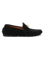 Suede Driver Loafers