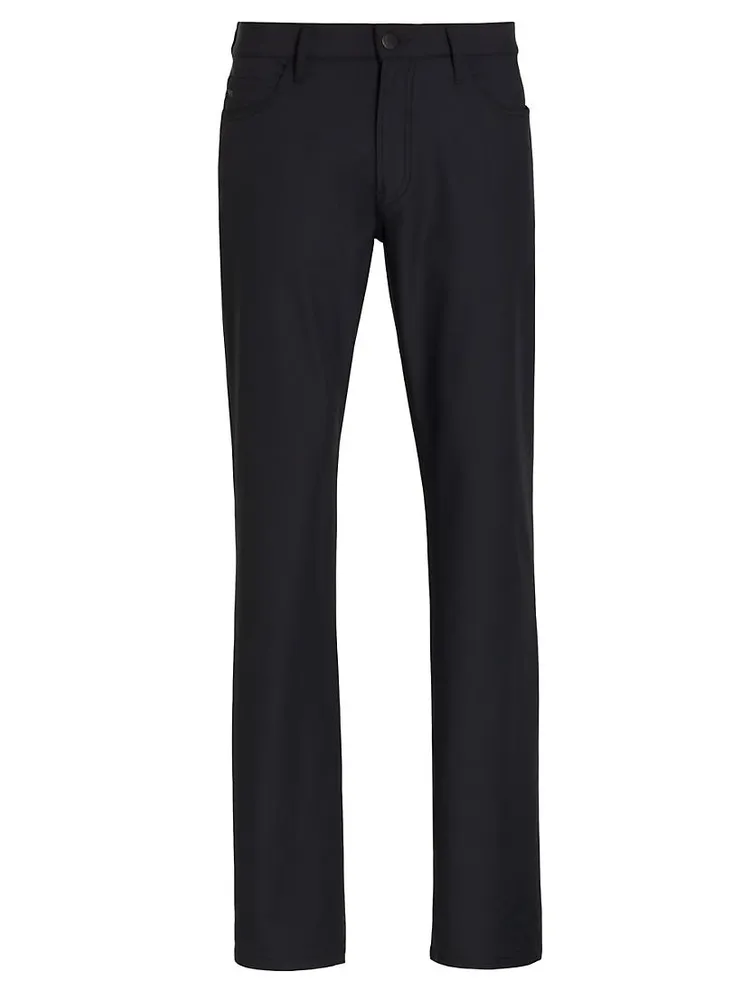 Five-Pocket Nylon-Blend Tech Pants