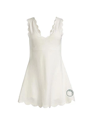 Venus V-Neckline Minidress