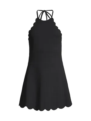 Bianca Knit Halterneck Minidress