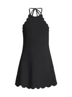 Bianca Knit Halterneck Minidress