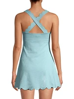 Serena Crisscross Back Minidress