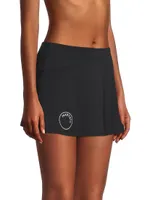 Steffi Knit Logo Mini Skort