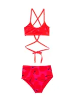 Little Girl's & Be Mine 2-Piece Bikini