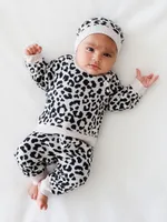 Baby Girl's Layla 3-Piece Sweather, Legging & Beanie Set