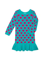 Little Girl's & Queen Of Hearts Sweater Dress