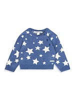 Baby Girl's Galaxy 3-Piece Sweater, Legging & Beanie Set