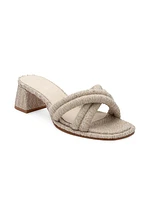 Laguna Raffia Mules