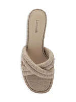 Laguna Raffia Mules