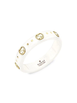 Icon Ring With Interlocking G