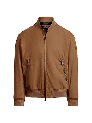 Drayton Cotton-Blend Bomber Jacket