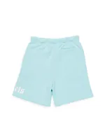 Little Girl's & Logo Fleece Shorts