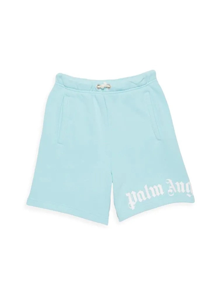 Little Girl's & Logo Fleece Shorts