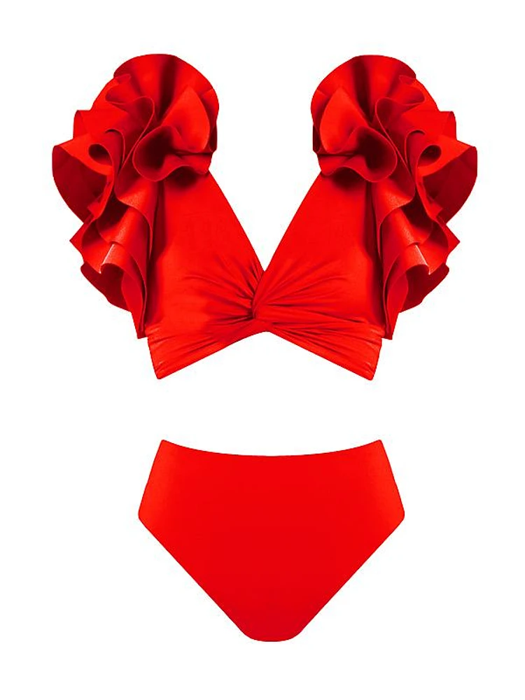 Kai Ruffle Bikini Set