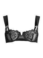 Juliette Floral Balconette Bra