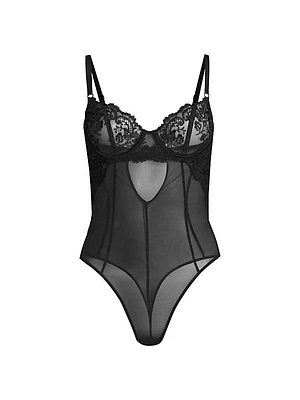 Juliette Floral Mesh Bodysuit