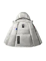 Little Kid's & Crofton Down Quilted Puffer Jacket