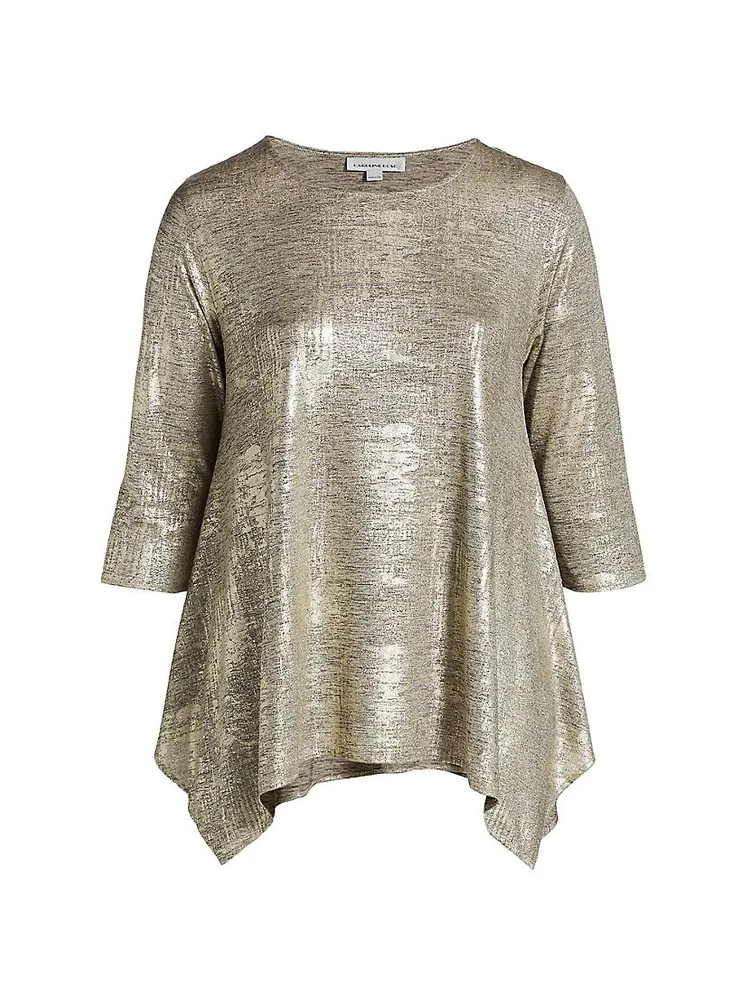 Reflection Metallic Swing Tunic