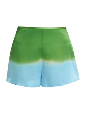 Hand Dip-Dyed Shorts