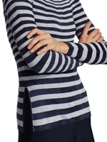 Chenille Striped Sweater