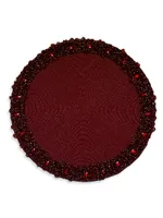 Hand-Beaded Round Placemat