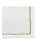 Metallic Braided Rope Linen Napkin Set of 4