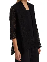 Flora Lace Swing Cardigan