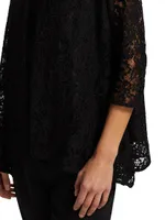 Flora Lace Swing Cardigan