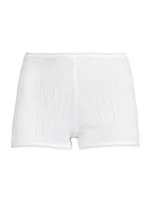 Delphine Pointelle Sleep Shorts