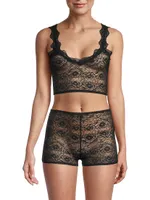 Colette Lace Crop Top