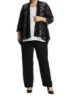 Flora Lace Swingy Cardigan