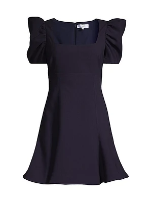 Alia Fit-&-Flare Mini Dress