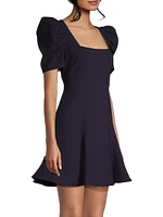 Alia Fit-&-Flare Mini Dress